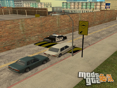 Mod Lombadas com Placas para GTA San Andreas